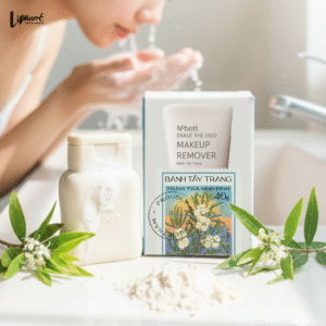 Bánh tẩy trang tẩy da chết mặt 10 5. banh tay trang khong chu