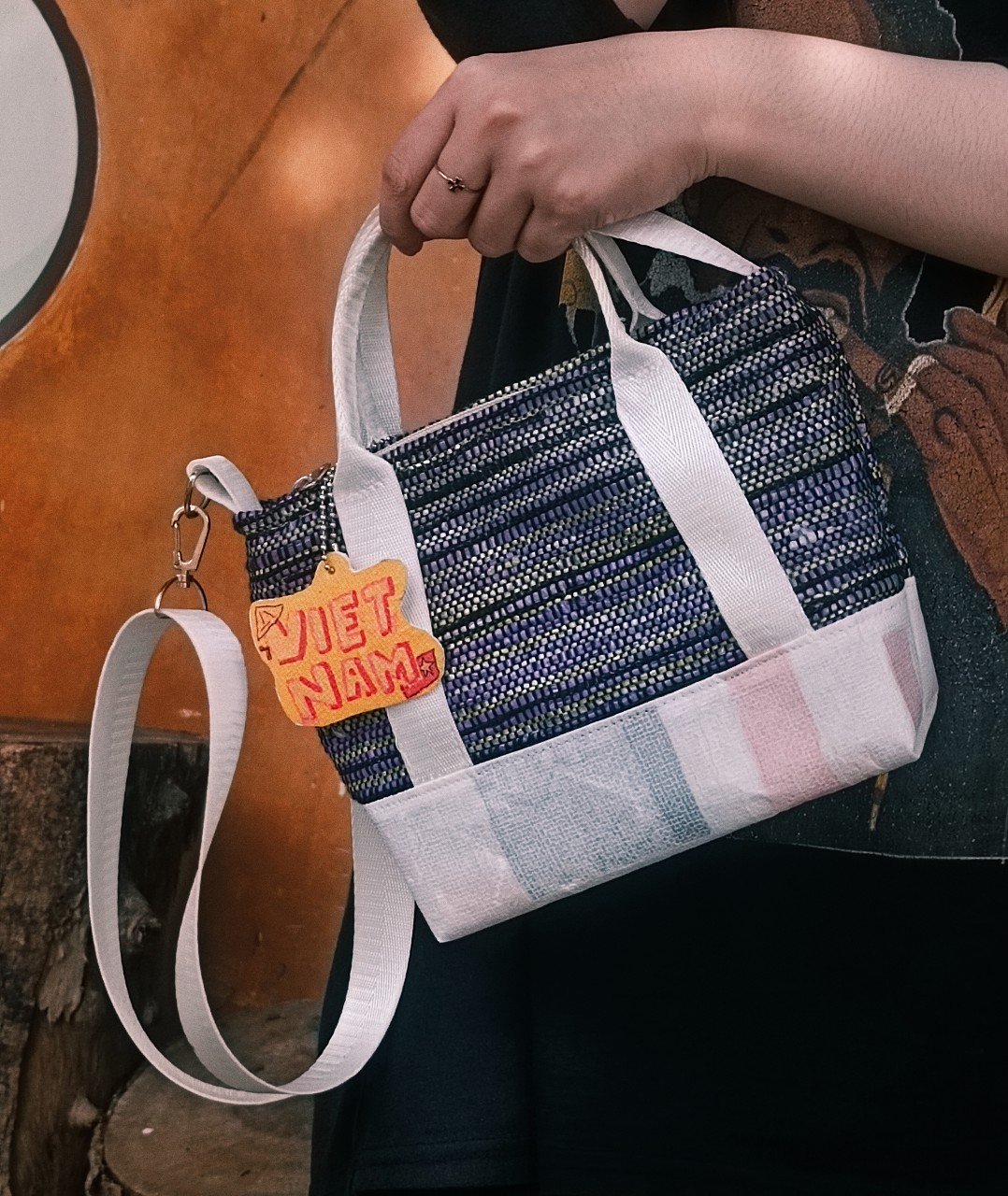 Túi Mini Dệt Nylon Tái Chế 3 Túi mini dệt