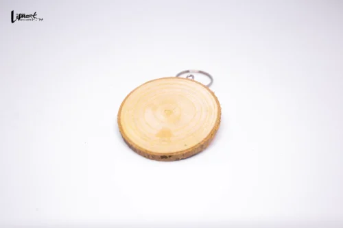 Móc khóa gỗ vẽ tay handmade - Hình ảnh 4
