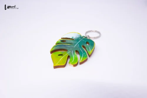 Móc khóa gỗ vẽ tay handmade - Hình ảnh 6