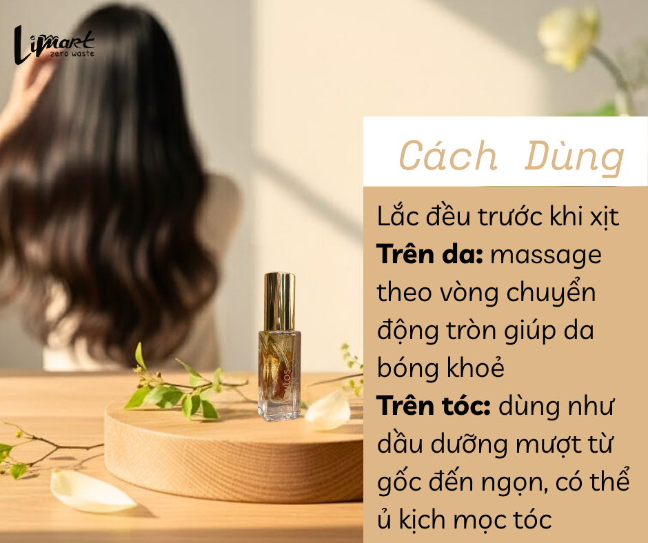 Dầu Dưỡng Khô Đa Năng 2 in 1 7 Cách dùng dầu gội đa năng