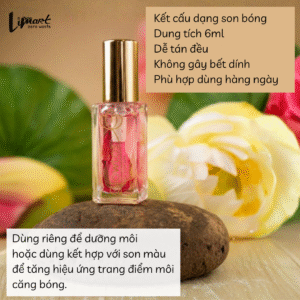 Son dưỡng hồng môi không chì 2 cach dung 1