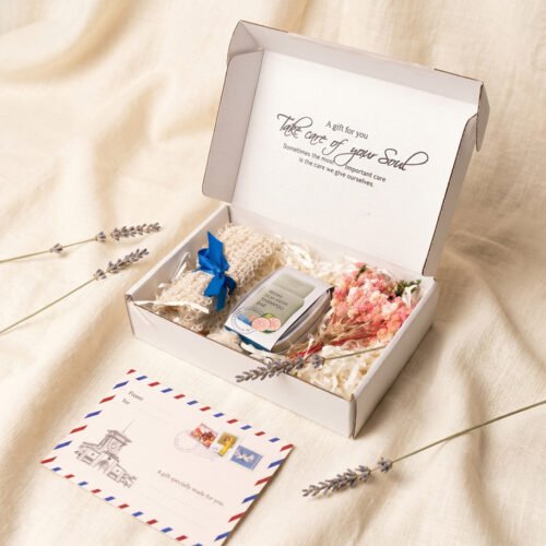 Set quà Bánh gội và Túi lưới